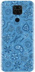 Husa din silicon compatibila cu Xiaomi Redmi Note 9 - model Bacteria 