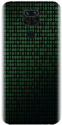 Husa din silicon compatibila cu Xiaomi Redmi Note 9 - model Binary Code 