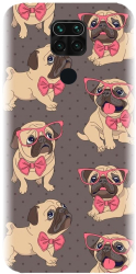 Husa din silicon compatibila cu Xiaomi Redmi Note 9 - model Puppy 