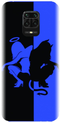 Husa din silicon compatibila cu Xiaomi Redmi Note 9 Pro - model Angel Devil 