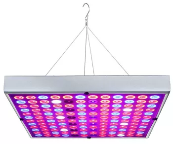 Lampa LED 15W Flippy pentru cresterea plantelor in interior material ABS cu agatatoare 25 x 25 cm multicolor 