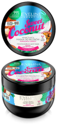 Masca de par Eveline Cosmetics Food for Hair Sweet Coconut 500 ml 