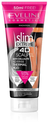 Namol Termal Anticelulitic Fara Clatire Eveline Cosmetics Slim EXTREME 4D Scalpel 250 ml 