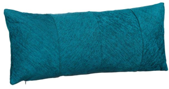 Perna albastra cu husa detasabila fermoar 70x30 cm 