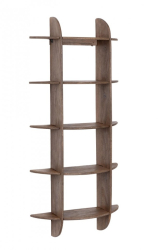 Raft 5 polite lemn maro Westwood 70x22x160 cm 