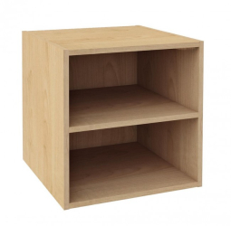 Raft pardoseala 1 polita mdf natur 35x35x35 cm 