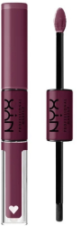 Ruj rezistent la transfer Nyx Shine Loud nuanta Make It Work 2x3.4 ml 