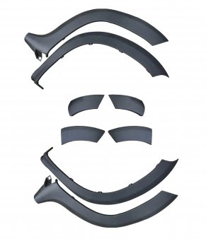 Set protectii aripi fata si spate originale Dacia Duster 2010-2017 