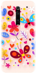 Husa din silicon compatibila cu Xiaomi Redmi K20 - model Butterfly 002 