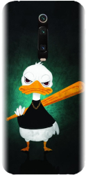 Husa din silicon compatibila cu Xiaomi Redmi K20 - model Duck With A Bat 