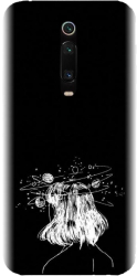 Husa din silicon compatibila cu Xiaomi Redmi K20 - model Line Art Dreamer 
