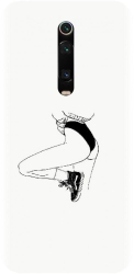 Husa din silicon compatibila cu Xiaomi Redmi K20 - model Line Art Legs 