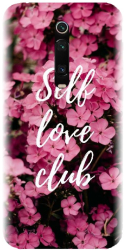 Husa din silicon compatibila cu Xiaomi Redmi K20 - model Love Self Love Club 