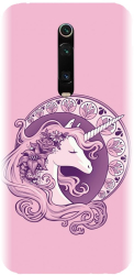 Husa din silicon compatibila cu Xiaomi Redmi K20 - model Purple Unicorn 
