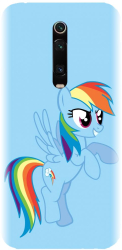 Husa din silicon compatibila cu Xiaomi Redmi K20 - model Rainbow dash 