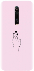 Husa din silicon compatibila cu Xiaomi Redmi K20 - model Simple Love 