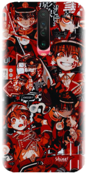 Husa din silicon compatibila cu Xiaomi Redmi K30 - model Anime Red 