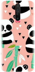 Husa din silicon compatibila cu Xiaomi Redmi K30 - model Baby panda 001 