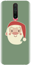 Husa din silicon compatibila cu Xiaomi Redmi K30 - model Cute Santa Claus 