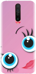 Husa din silicon compatibila cu Xiaomi Redmi K30 - model Girly Pink 