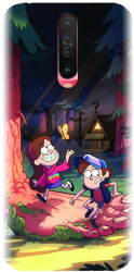 Husa din silicon compatibila cu Xiaomi Redmi K30 - model Gravity Falls 
