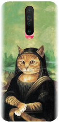 Husa din silicon compatibila cu Xiaomi Redmi K30 - model Meowna Lisa 