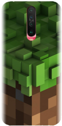 Husa din silicon compatibila cu Xiaomi Redmi K30 - model Minecraft 