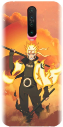 Husa din silicon compatibila cu Xiaomi Redmi K30 - model Naruto Uzumaki 
