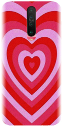 Husa din silicon compatibila cu Xiaomi Redmi K30 - model PPG Heart Tunnel 