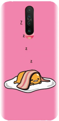Husa din silicon compatibila cu Xiaomi Redmi K30 - model Sleeping Egg 