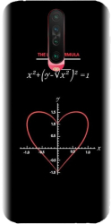 Husa din silicon compatibila cu Xiaomi Redmi K30 - model The Love Formula 