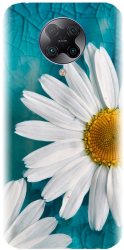 Husa din silicon compatibila cu Xiaomi Redmi K30 Pro - model Flower Power 