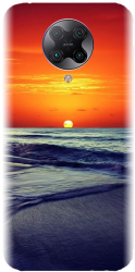 Husa din silicon compatibila cu Xiaomi Redmi K30 Pro - model Ocean Sunset 