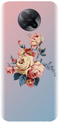 Husa din silicon compatibila cu Xiaomi Redmi K30 Pro - model Roses 