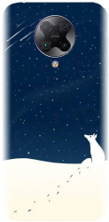 Husa din silicon compatibila cu Xiaomi Redmi K30 Pro - model Winter Night 