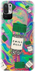 Husa din silicon compatibila cu Xiaomi Redmi Note 10 5G - model Trippy Pills 