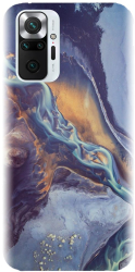Husa din silicon compatibila cu Xiaomi Redmi Note 10 Pro Max - model Abstract 101 