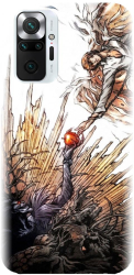 Husa din silicon compatibila cu Xiaomi Redmi Note 10 Pro Max - model Death Note 