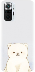 Husa din silicon compatibila cu Xiaomi Redmi Note 10 Pro Max - model Ursulet 