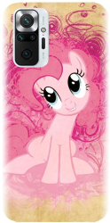 Husa din silicon compatibila cu Xiaomi Redmi Note 10 Pro - model Pinkie pie 