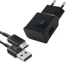 Incarcator Samsung A30 A30S A31 A31S Fast Charger TA200EBE-DG950CBE Type-C 1M Negru 