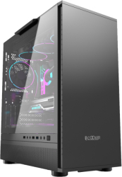 Carcasa PcCOOLER IE200 BK Full Tower Fara sursa Black