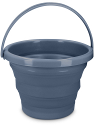 Galeata pliabila din cauciuc termoplastic Navaris 5 L Gri 45985.2.19 