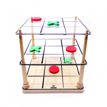 Joc educativ de societate Epic Tic tac toe Svoora 