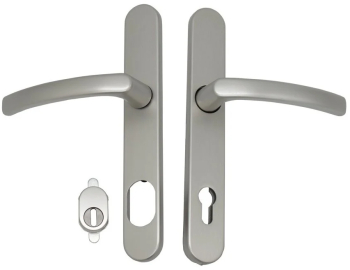Maner usa termopan blaugelb DGT35 exterior 92 x 35 mm cu scut pentru cilindru aluminiu fara accesorii de prindere titan