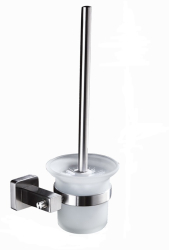 Perie wc cu suport inox satinat 