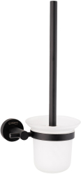 Perie wc negru mat 