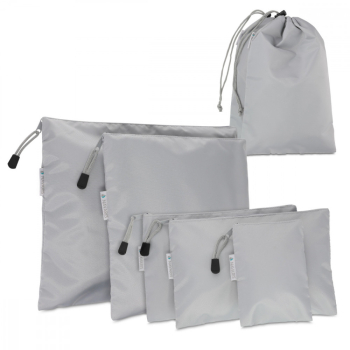 Set 7 huse de depozitare pentru calatorie Navaris Gri 50581.25.01