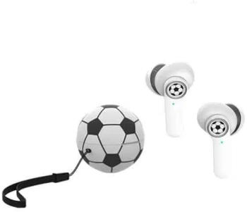 Casti Wireless iQuality® GameScorer cu Mod Performanta Joc Codecs AAC Control Tactil Activare Vocala IPX5 Fotbal. 