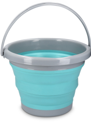 Galeata pliabila din cauciuc termoplastic Navaris 5 L Albastru 45985.2.78 